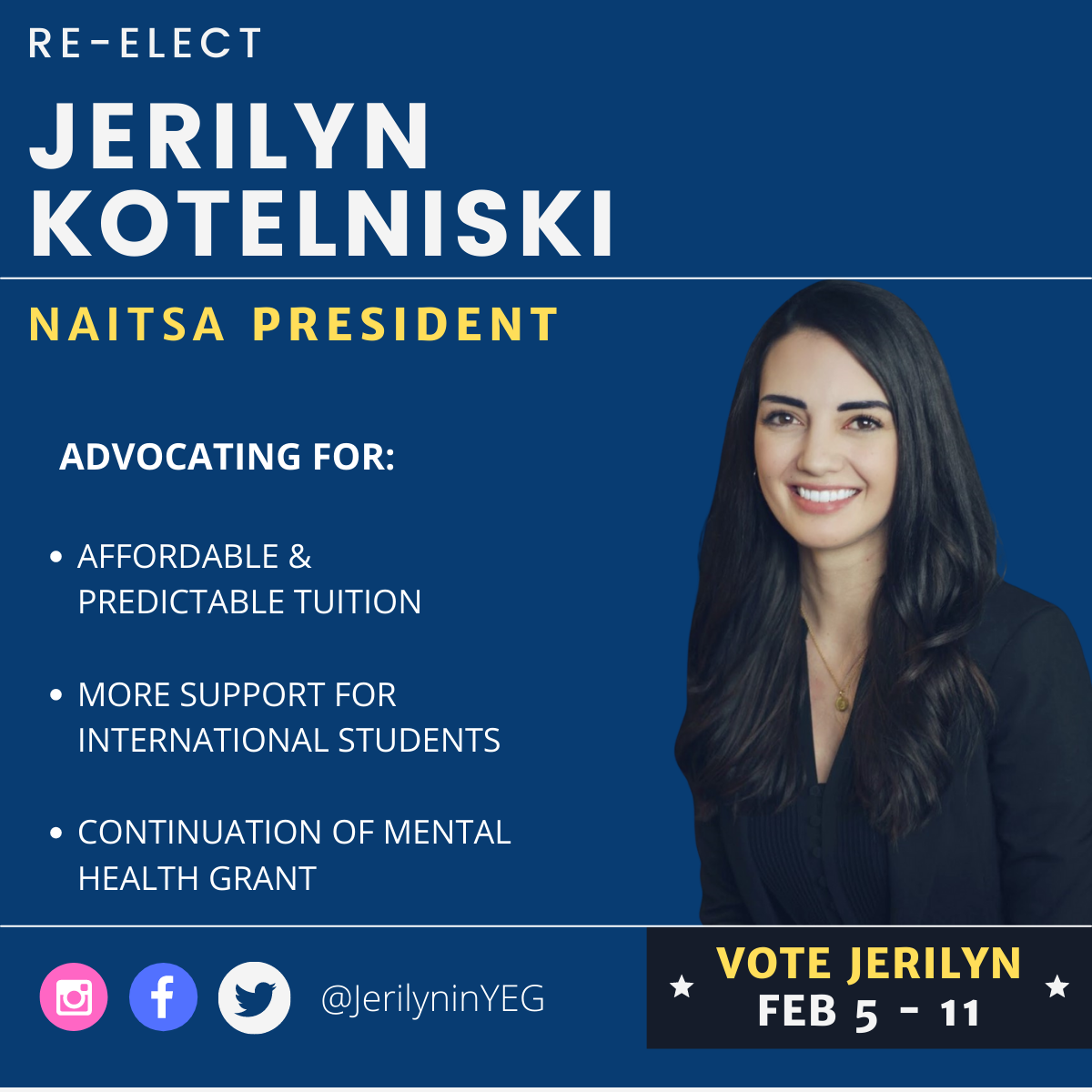 1200 x 1200 px President Jerilyn Poster